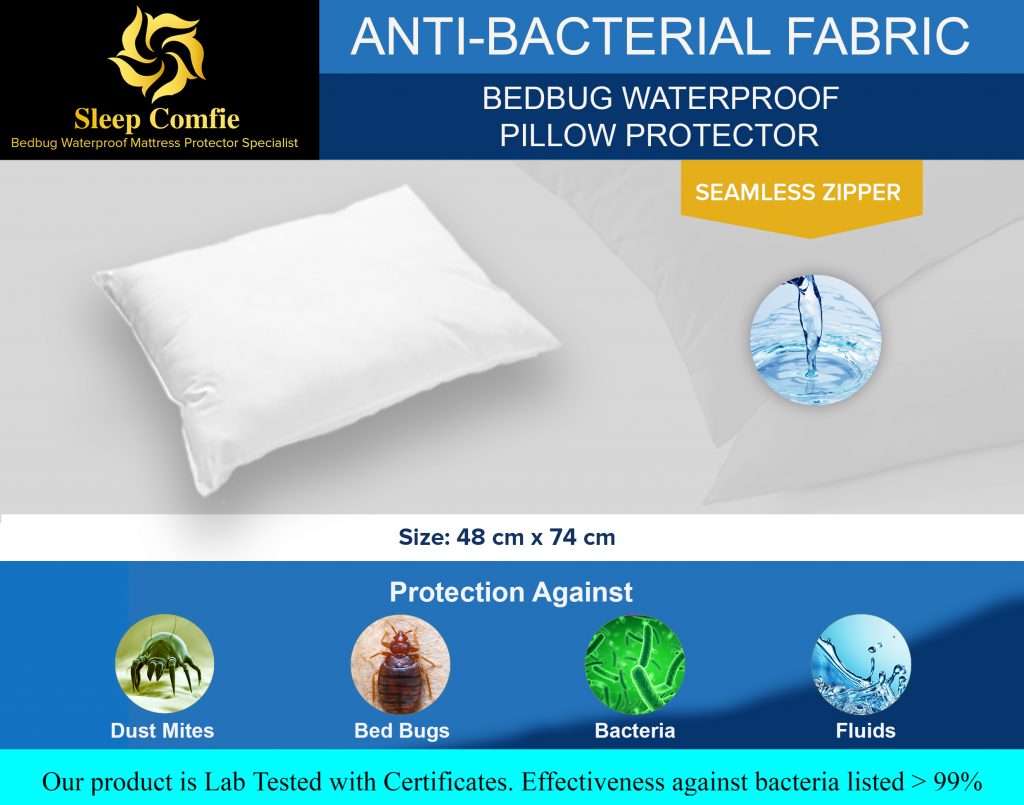 sleep shield allergen-proof anti bacterial mattress protector